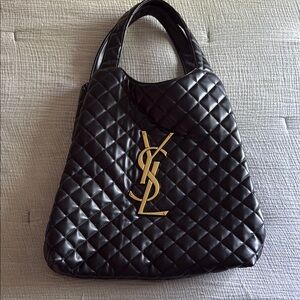 Black Quilted Shoulder Bag